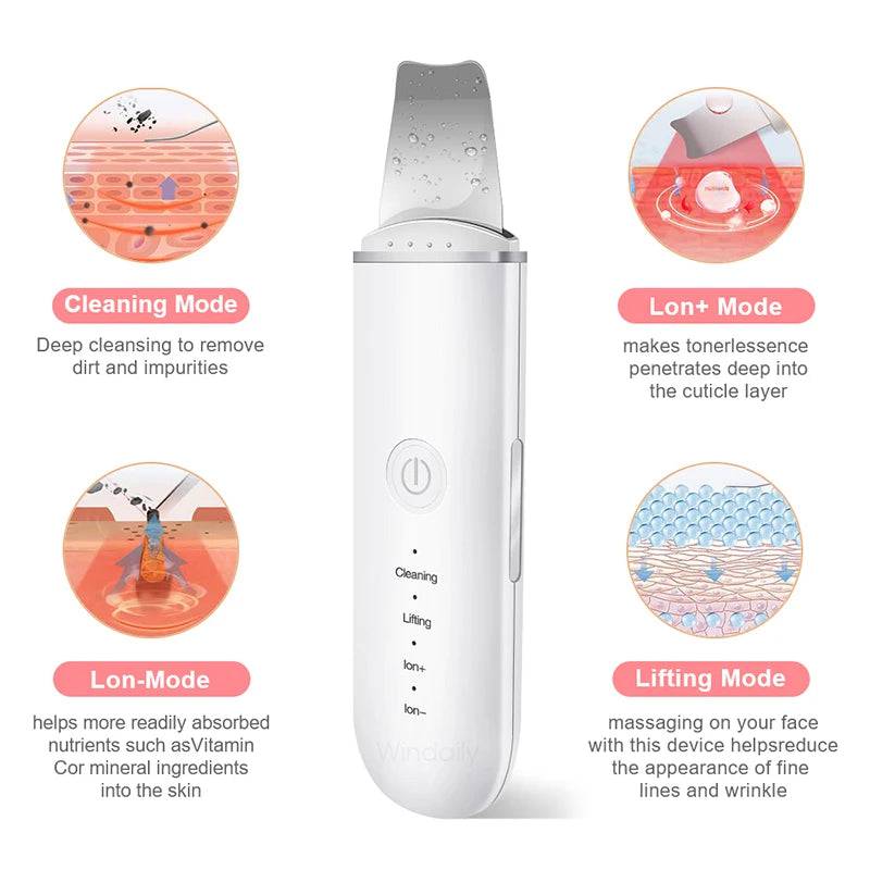 Ultrasonic Skin Scrubber